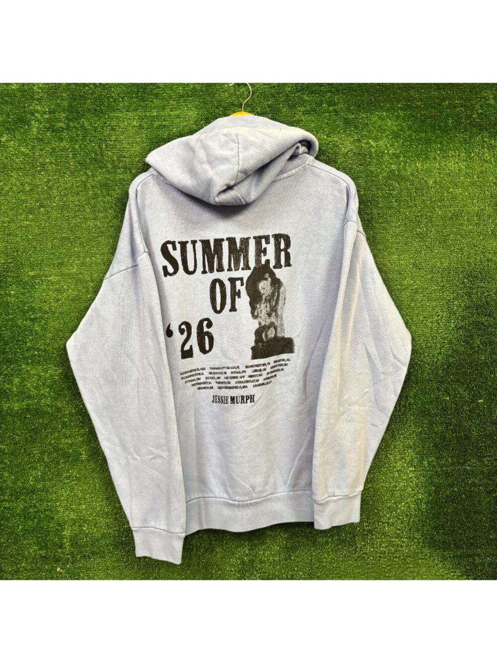 Jessie Murph Summer of 26 JM Oversized Hoodie Size Large